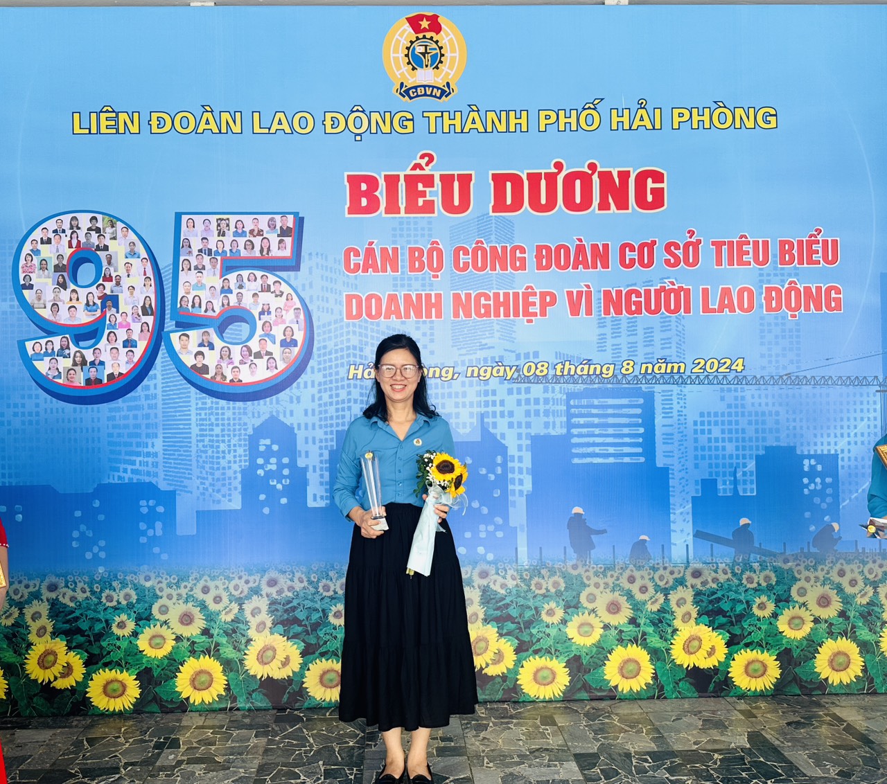 Hải An được Liên đoàn Lao động TP. Hải Phòng biểu dương Doanh nghiệp tiêu biểu “Vì người lao động”